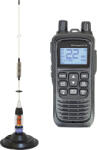 PNI Kit Statie radio CB portabila PNI Escort HP 92 ASQ cu antena CB PNI ML70 70cm 26-30MHz 200W cu magnet inclus (pni-pack155) Statii radio