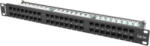 Lanberg Patch Panel 48 port 1U cat. 5e Lanberg Negru (ppu5-1048-b)