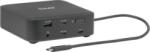 Club 3D Statie de andocare Club3D 12-1 USB-C 2xHDMI 2xDisplayport 2xUSB-A 3xUSB-C RJ45 3.5mm jack (csv-2542)