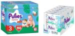 pufies Scutece tip chiloței Pufies Fashion - Mărimea 3, 150 bucati , 6-11 kg, Multipack + luni șervețele umede, 12 х 64 bucati (70000090+54000197)