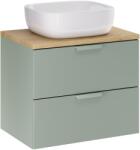 Comad Set dulap Comad Aster Green ASTER GREEN 82-60-46-2S, lavoar Comad Smile UM-6252SMILE40DP, CREMONA 89-60-46 M (SETASGBCREMONA60CMUNSMILE)