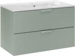 Comad Set lavoar Comad Lava UM-CFP LAVA 80D DP, dulap Comad Aster Green ASTER GREEN 82-80-46-2S (SETASG80CMLAVA)