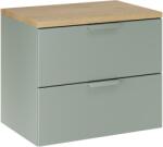 Comad Set dulap Comad Aster Green ASTER GREEN 82-60-46-2S, blat Comad Nordic Cremona CREMONA 89-60-46 M (SETASGBCREMONA60CM)