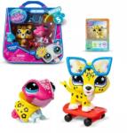 TM Toys Littlest PetShop: Set figurine de joacă - 2 bucăți, seria 5 - Chill&Chase (G7415416) Figurina