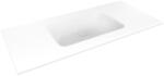 Oltens Kalla lavoar 100.2x46 cm dreptunghiular mobilier alb luciu 40208000 (40208000)