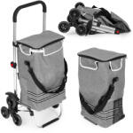 Homelux Gurulós bevásárlótáska 30 literes, háromkerekű, összecsukható (PGJSFC023-GY) - homelux