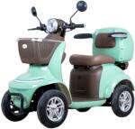 W-TEC Négykerekű elektromos moped W-TEC Lubica II, LCD kijelző, 3 sebességi mód, biztonsági riasztó zöld (30445-3)