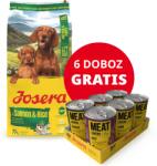 Josera JOSERA Mother&Puppy 12, 5kg+ GRATIS JOSERA Meatlovers Pure Multipack 6x400g!