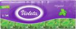 Violeta papírzsebkendő 3 rétegű 10x10 db Mentol - fizz