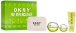 DKNY Be Delicious, SET: edp 100ml + edp 15ml + Testápoló 100ml + Kozmetikai Táska női parfüm