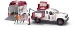 Schleich Veterinar mobil cu remorcă (OLP102642704) Figurina