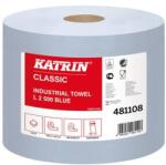 Katrin classic - Индустриална ролка хартиена Синьо; ламинирана 500 листа (4174)