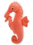 Les Deglingos-ptipotos PTIPOTOS Căluț de mare de pluș Papadou coral - tată cu bebeluș (SL73305)
