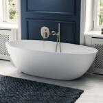 Villeroy & Boch Cada de baie freestanding, ovala, 170x75 cm, Quaryl, alb mat (Stone White), Villeroy & Boch Antao UBQ170TAO7V-RW UBQ170TAO7V-RW (UBQ170TAO7V-RW)