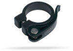 PRO Quick nyeregcső bilincs, gyorszáras, 28, 6 mm, alumínium, fekete