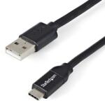 StarTech Startech. com USB-A - USB Type-C adat- és töltőkábel 2m fekete (USB2AC2M10PK) (USB2AC2M10PK) (USB2AC2M10PK)