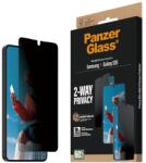 Panzer Стъклен протектор PanzerGlass 2-Way Privacy Ultra-Wide Fit w EasyAligner за Samsung Galaxy S26, черен (5715685033889)