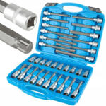 MAR-POL Dugókulcs készlet 1/2" TORX 32db-os T20 - T70 *A (LEX32) (LEX32)
