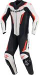 Alpinestars Costum de piele Alpinestars GP Force V2 din două piese negru-alb-roșu fluo (AIM105-68)