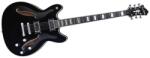 Hagstrom Viking Baritone Deluxe Cosmic Blackburst