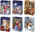  Karácsonyi Surprise papír ajándéktasak, ajándékzacskó 23x32x11 cm (PKK739421)