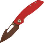 Tenable Knives Tenable Link Rose Gold 14C28N with Red G10 B1068A3
