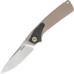 SRM K179X Dome 14C28N Dark desert G10 w/ Gmascus Handle 106M-GW