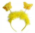  Pillangó fejpánt sárga Kiárusítás