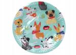 Wiky Papír partitányérok 23 cm 6 darabos készlet tematikus partikra és piknikekre