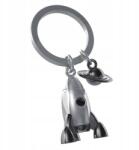 Metalmorphose 3D Rakéta Kulcstartó Bolygóval (MTM201-02)