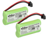 VHBW Akkumulátor 2SNAAA55HSJ1, 2SN-AAA55H-S-J1 - 800 mAh 2, 4 V NiMH - elektrohungary - 9 300 Ft