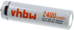 VHBW AAA Mikro Akkumulátor - 650 mAh 1, 5 V Li-Ion + Micro-USB csatlakozás - elektrohungary - 4 700 Ft