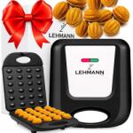 Lehmann Nuttster Mogyoró Kenyérpirító Tapadásmentes Bevonattal 1700W, 1700W, tapadásmentes (OPIEKACZ DO ORZESZKÓW CIASTEK NUTTSTER)