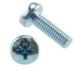  D-fejű csavar M3x12mm DIN 7985 horganyzott (KOE-7985312)