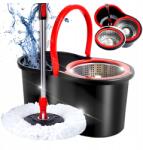 DexXer Forgatható Turbo 360 nagy vödör 2 mikroszálas felmosófej (Mop rotacyjny 360 z końcówkami)