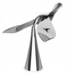 Umbra Sörnyitó kupakkal ezüst dekoratív madár modern Műköröm (1013387-158)