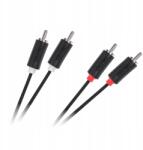 Cabletech Kábel 2RCA 2RCA 5m csincsilla Rca kábel (KPO3954-5)