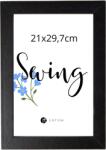 Ertom Képkeret tartóval 21x29, 7 fekete modern A4 Swing Ertom (SW23 b Multi-Swing 21x29,7 Ramka black)