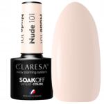 Claresa Nude 101 Hibrid Lakk Nude Finom Rózsaszín Az Unaloműző Kollekcióban (NUDE 101)