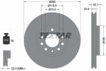 TEXTAR féktárcsa TEXTAR 92118703 for VAUXHALL, FIAT, OPEL, CADILLAC, … (92118703)