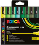 uni PC-5M Készlet 8 Darab/Készlet Zöld Színek PFP (2UPC5M8DBZOLD)