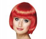 Boland Paróka Rövid piros Bob frufruval Kiárusítás (85892)