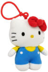Cerda Hello Kitty Blue Dress 3D plüss figura akasztóval, táskadísz 13 cm CEP2600003165A (CEP2600003165A)