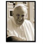 ZeSmakiem Poszter fekete keretben 50x70 Ferenc pápa (H10567M_RAPL1H_50x70cm OR)