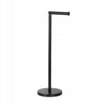 Homla Fürdőszobai WC-papír tartó állvány Josie acél fekete fém 56cm Homla (227437)