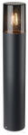 Masterled Denver kerek kerti 50 cm-es fekete színű állólámpa E27-es foglalattal (4961)