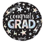 Prima Ballagási lufi 18" 45cm Congrats Grad (LUFI612661)