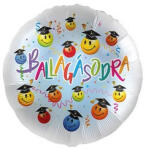  Ballagási lufi 17" 43cm Ballagásodra, mpr-12-1006K (bwmpr121006K)