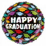 Grabo Ballagási lufi 18" 45cm Happy Graduation (LUFI476380)