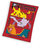 Carbotex POKÉMON polár takaró 110x140cm vastag puha prémium anyagból